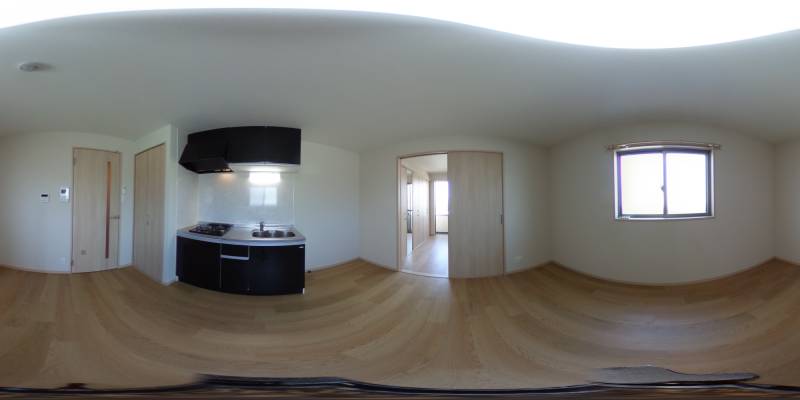 パノラマ画像リビング