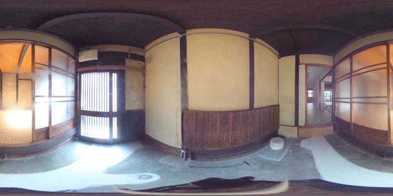 パノラマ画像玄関