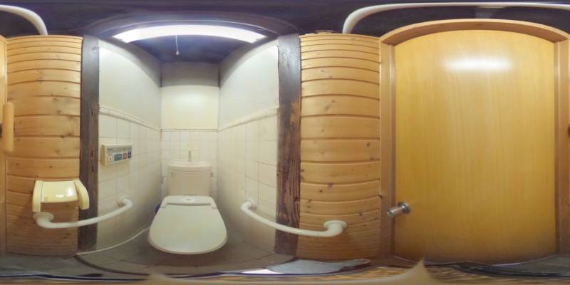 パノラマ画像トイレ