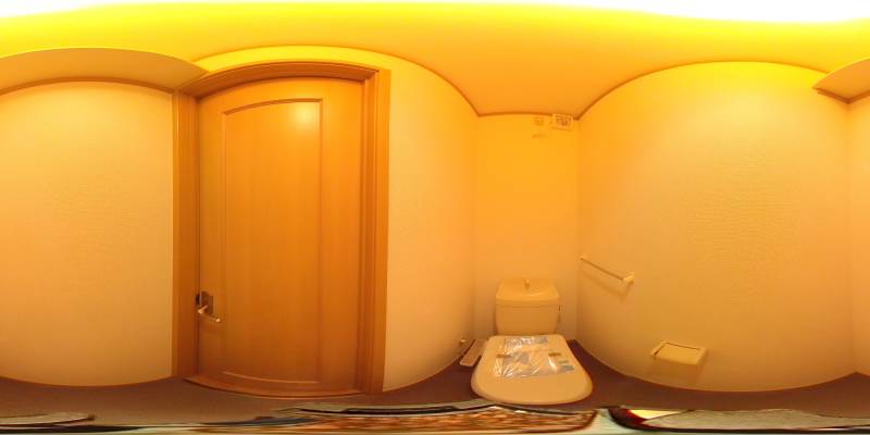 パノラマ画像トイレ