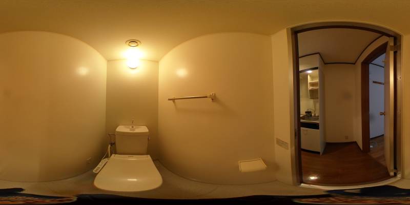 パノラマ画像トイレ