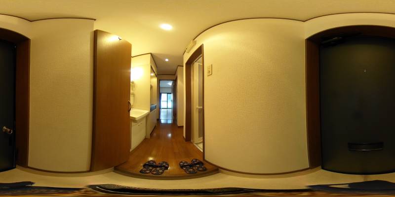 パノラマ画像玄関