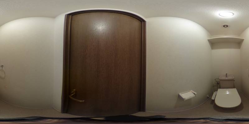 パノラマ画像トイレ