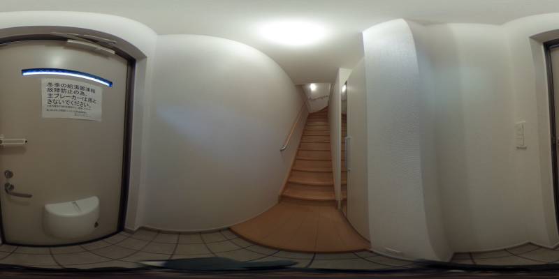 パノラマ画像玄関