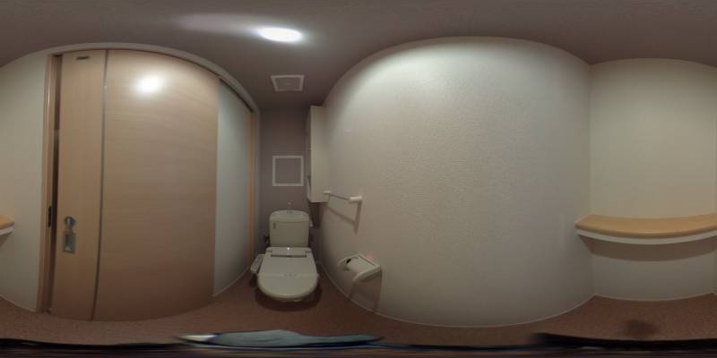 パノラマ画像トイレ