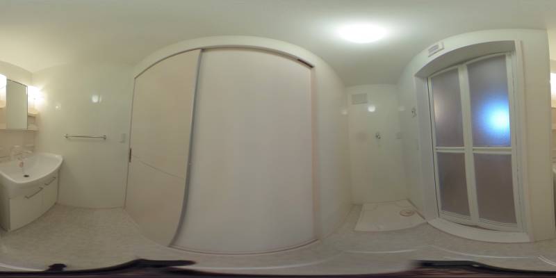 パノラマ画像洗面所