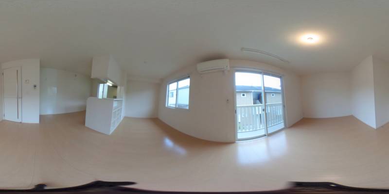 パノラマ画像リビング