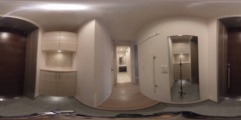 パノラマ画像玄関