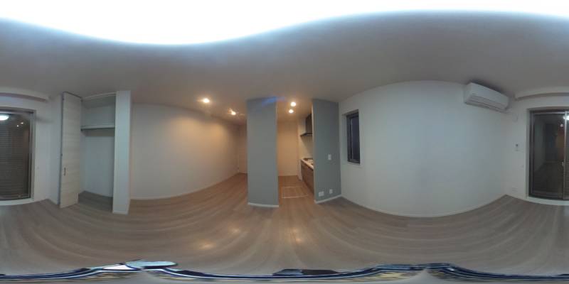 パノラマ画像リビング