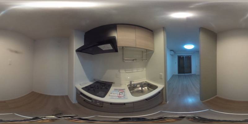 パノラマ画像キッチン