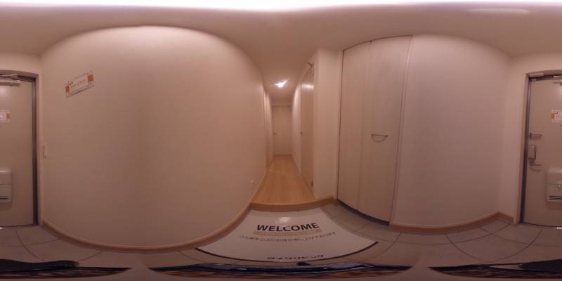 パノラマ画像玄関