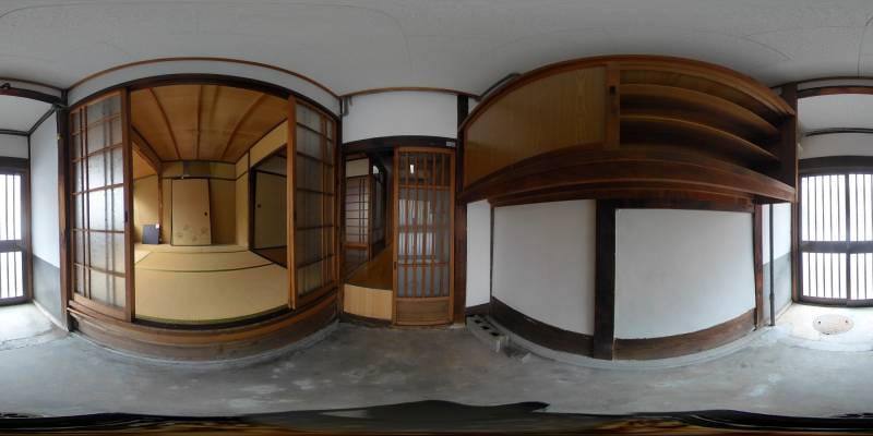パノラマ画像玄関