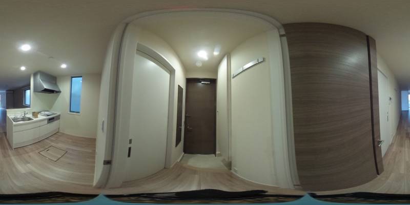 パノラマ画像玄関