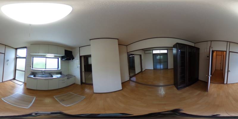 パノラマ画像リビング