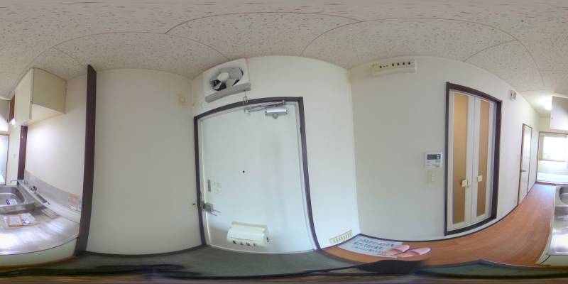 パノラマ画像玄関