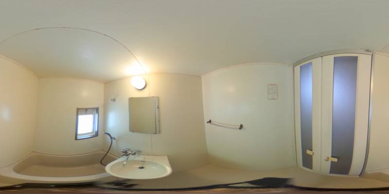 パノラマ画像バスルーム