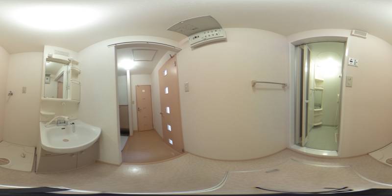 パノラマ画像洗面所