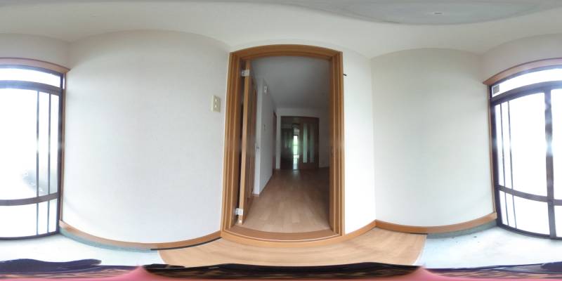 パノラマ画像玄関