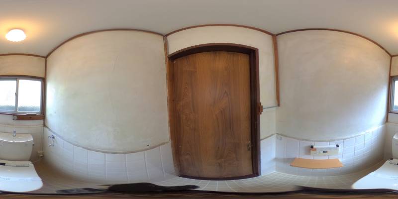 パノラマ画像トイレ