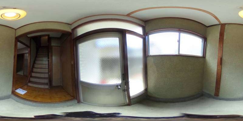 パノラマ画像玄関