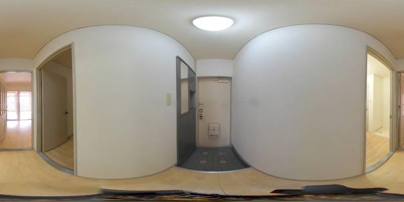パノラマ画像玄関