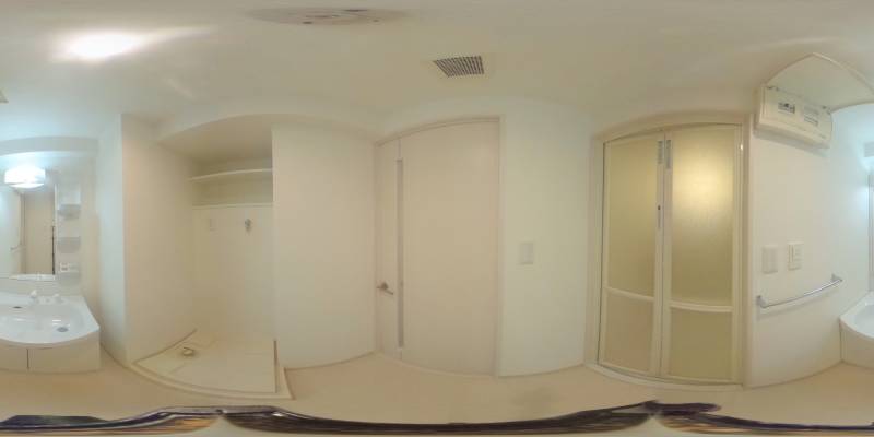 パノラマ画像洗面所