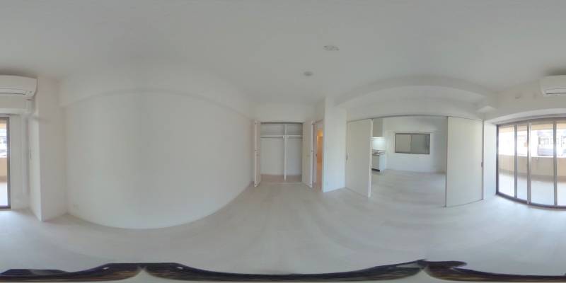 パノラマ画像洋室