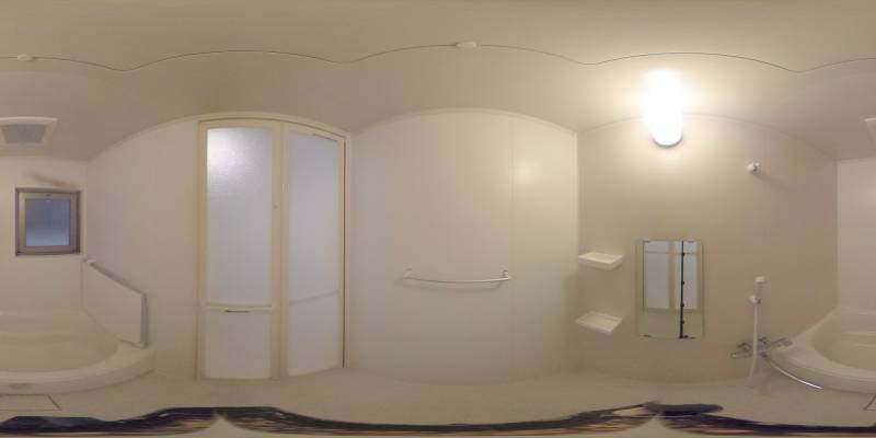 パノラマ画像バスルーム