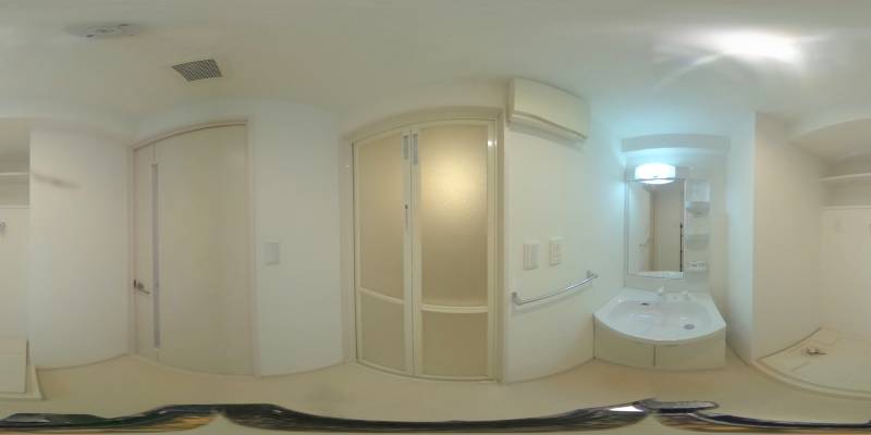 パノラマ画像洗面所