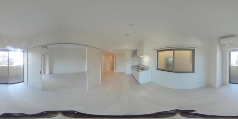 パノラマ画像洋室