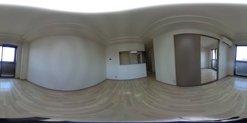 パノラマ画像リビング