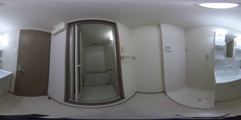 パノラマ画像洗面所