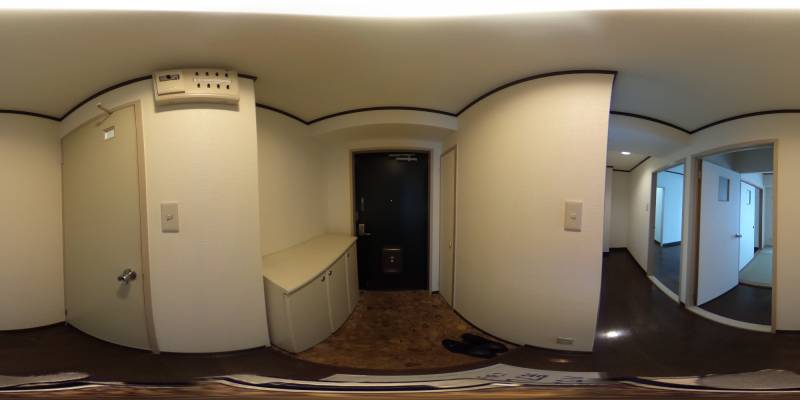 パノラマ画像玄関