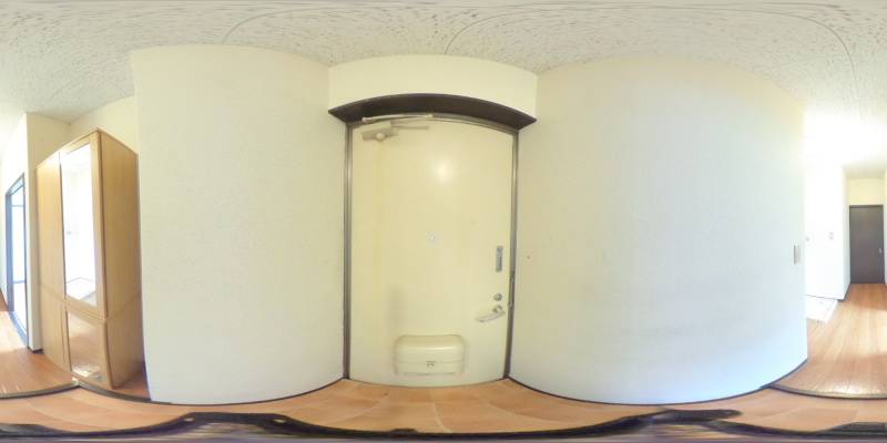 パノラマ画像玄関