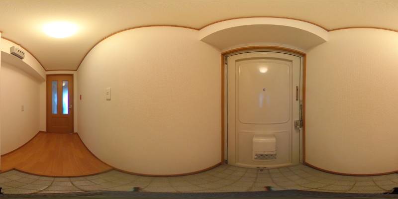 パノラマ画像玄関