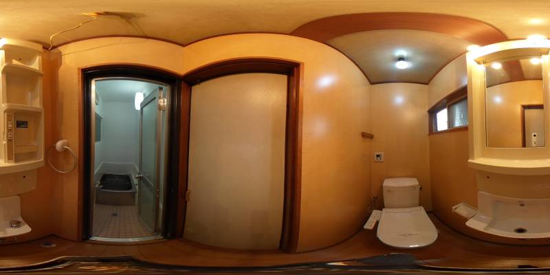 パノラマ画像トイレ