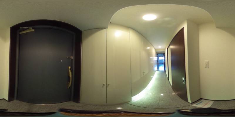 パノラマ画像玄関