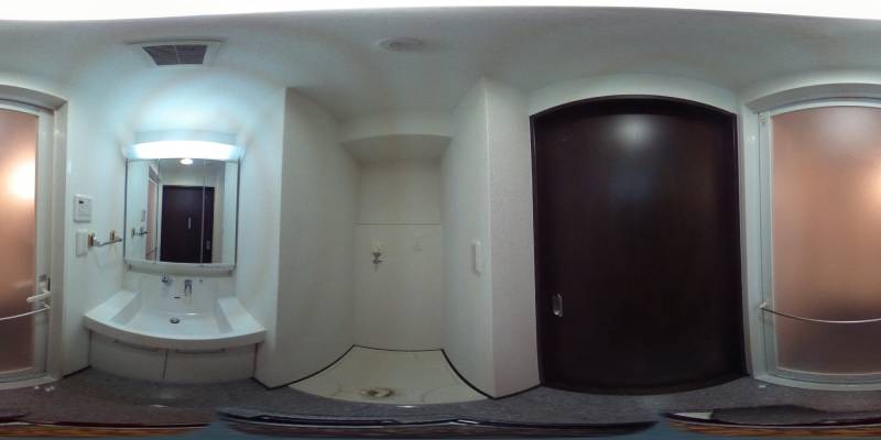 パノラマ画像洗面所