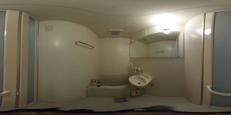 パノラマ画像バスルーム
