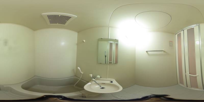 パノラマ画像洗面所