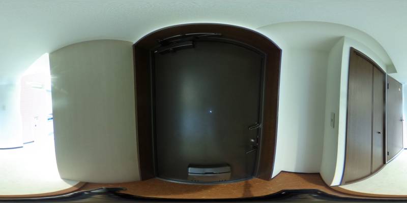 パノラマ画像玄関