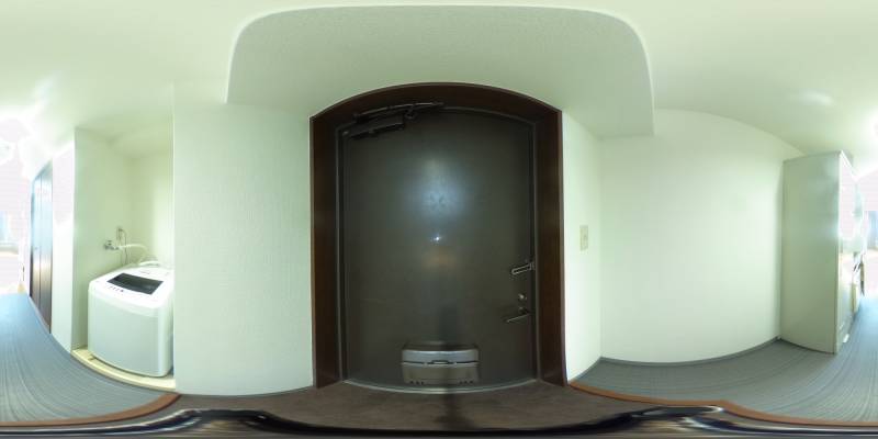 パノラマ画像玄関