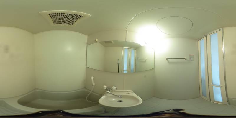 パノラマ画像洗面所