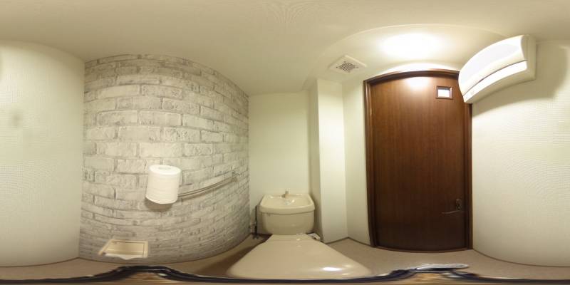 パノラマ画像トイレ