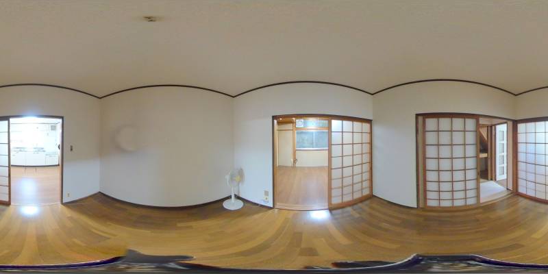 パノラマ画像洋室