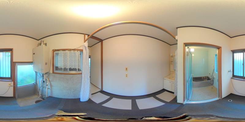 パノラマ画像バスルーム