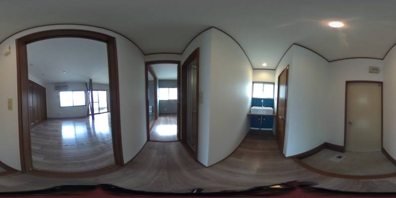 パノラマ画像玄関