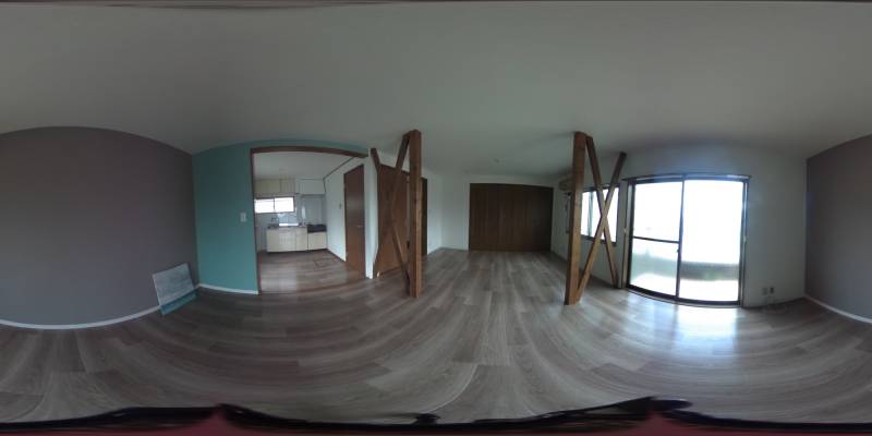 パノラマ画像リビング