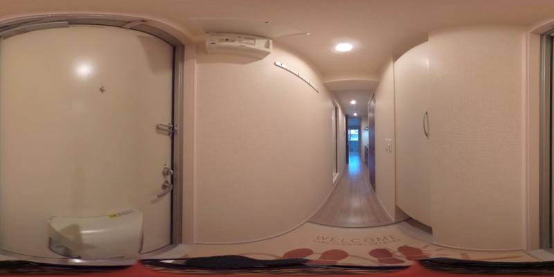 パノラマ画像玄関