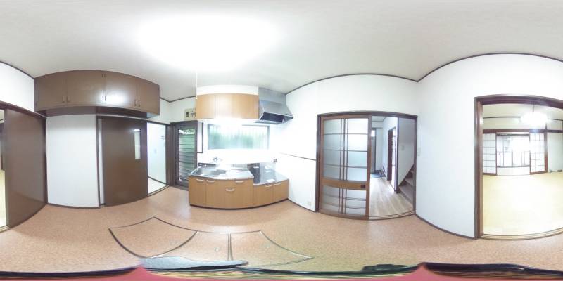 パノラマ画像ダイニング